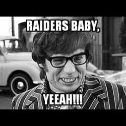 Raiders! I’m excited. Let’s do this! #2016 #yeahbaby