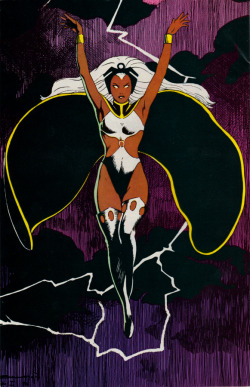 Illustration by John Bolton, from Classic X-Men No. 2 (Marvel