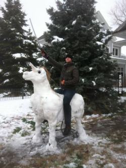 9gag:  Second winter at a mid-west college 