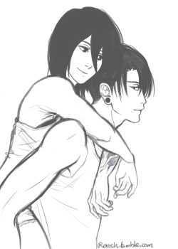 roxoah:  If Mikasa’s not with Eren Levi likes to spend time