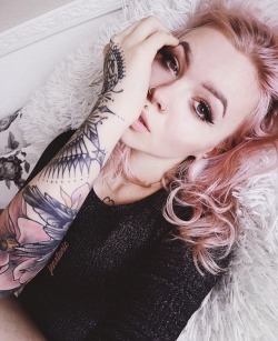 inkedcore: torileighhall:  Instagram: jenxtonic  INKED BLOG 