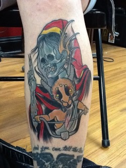 scumbabe:  Tattoos by Ben Gergerich @ Hammer and Sickle Tattoo