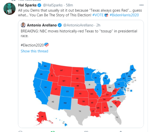 estebanwaseaten:ironbite4:Trump is losing Texas.  He is losing