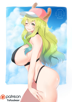 tofuubear: Guess who’s obsessed with dragon girls… Full nude,