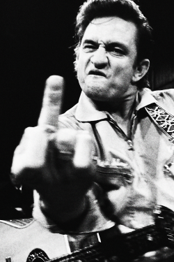 vintage-petrolhead:  vintagegal: Johnny Cash photographed by