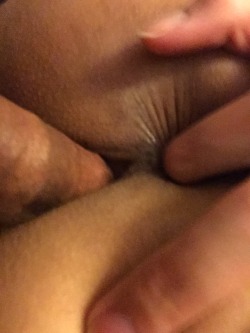 A likes to feel D’s big cock in her pussy through her ass