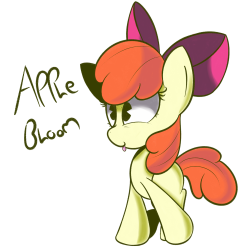 ummfluttershy:  Apple Bloom!  ^w^!