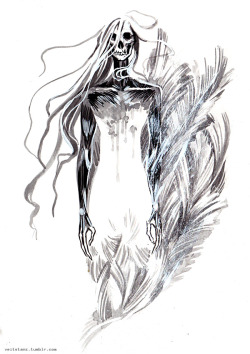 veitstanz:  Inktober 31 • THE SNOW QUEEN • Character of my