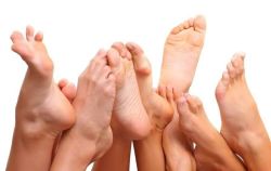 desifeetheaven:  crazyassblog: Feet and soles and toes  Super