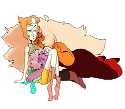 cipherscriptures:  pearl and her terrifying Quartz soldiers  