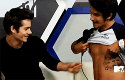 hotfamousmen:  Dylan O’Brien and Tyler Posey