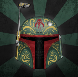 alwaysstarwars:  Beautiful Star Wars calaveras by Captain Magnificent in