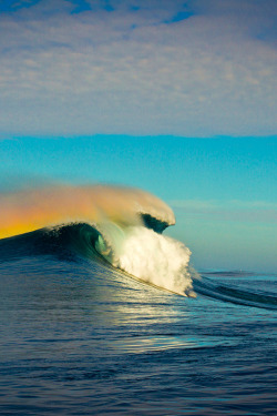 plasmatics:  Rainbow on the Ocean by Chris Burkard (Website)