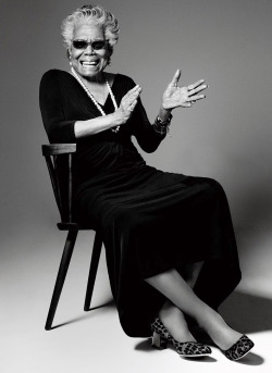 livingbetterinc:  Maya Angelou 1928 · 2014 Photo by Elliott