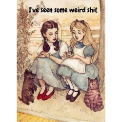 #dorthy #toto #wizardofoz #aliceinwonderland #cheshirecat