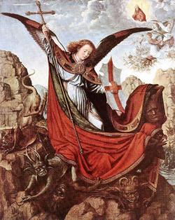 nataliakoptseva:  Gerard David Altarpiece of St Michael.
