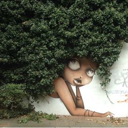 itcuddles:  I’m in love with this street art 