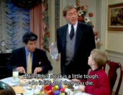 upyoursprocione: Niles, my spiritual guide, my idol Top notch