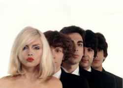  An album cover outtake for Blondie, 1976. Photo: Shig Ikeida