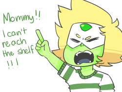 askyellowdiamondfamily:  And this is the story of how peridot