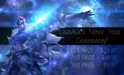 laavka:  Hey guys! I decided to host another giveaway to start