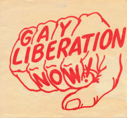 dynamitefists: Gay liberation poster, 1970s 