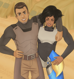 ronidoodles: Saleh wanted to have a picture with the new captain, 