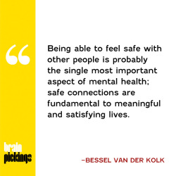 explore-blog:  Dutch psychiatrist and pioneering PTSD researcher Bessel