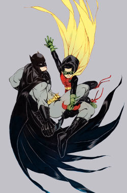 regulusfour:  Batman and Son 