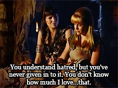 thewarriorandthebard: Favourite Xena quotes (about Gabrielle) - Part 1 