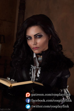 cosplayfink:Yennefer is waiting her witcher.