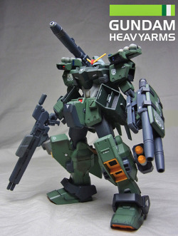 mechaddiction:  GUNDAM GUY: HG 1/144 Heavyarms Gundam - Custom