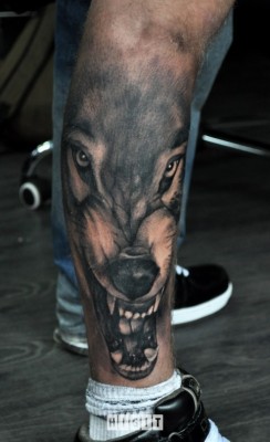willczus:  #wolf #tatto