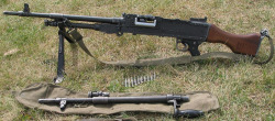 cumsoline:  Fabrique Nationale MAG-58, 7.62x51mm NATO. 