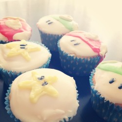#Mariocupcakes 4 dayz. #cake #cute #cupcakes #mario #mushrooms