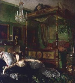 the-paintrist:  zombienormal:  William Orpen (1878-1931), Interior