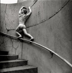 joeinct:  Man on Stairs, Photo by Arthur Tress, 1979 