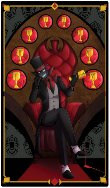 freakxwannaxbe: Here’s my contribution to the Villainous tarot