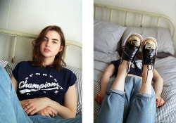 freckul:  ☆ bambi/indie blog ☆  supermodel yearbook photos