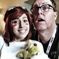 - @steveagee is really good at selfies. (at San Diego Comic-Con 2013)