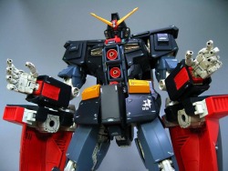 gunjap:  Sergeant Kakehi’s [PG Strike Gundam + HGUC Psycho