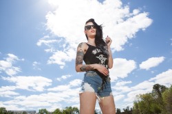 tattooedladiesmetal:  Katie Lamon