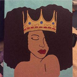 supportblackart:  By @teamlalalaland  #supportblackart #melaninmarch