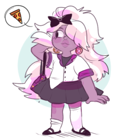 mooseman-draws:   stylish amethyst 