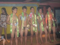pinoynudistboy1996:  Nude Male Pageant in former LIPS BAR, San