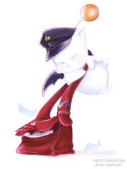 m4dnezz:  Moogle from Final Fantasy A Realm Reborn :)Paint Tool