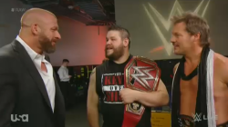 lambchopviking:  pictured: triple h makes an appearance to walk