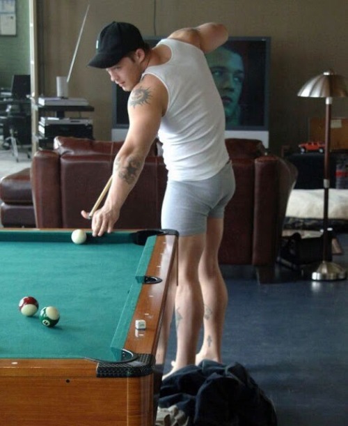 funnakedguys2:  lose at pool, get naked on the table ;) 