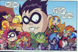 teentitanslove:  issue 39 Larry is shipping AND HE HAS BEAST