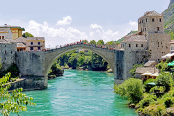 allthingseurope:  Mostar, Bosnia (by Dennis Jarvis) 